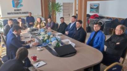 Встреча участников Индустриальной зоны города Алматы с представителями городской прокуратуры